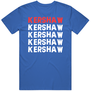 Clayton Kershaw X5 Los Angeles Baseball Fan V2 T Shirt