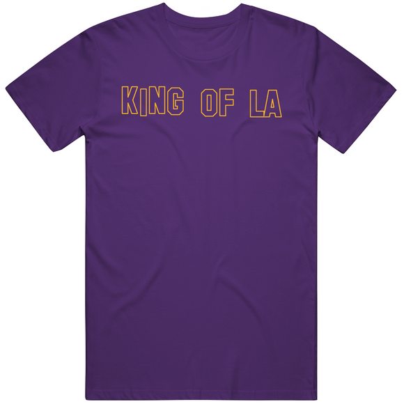 Lebron James King Of La 2020 Los Angeles Basketball Fan T Shirt