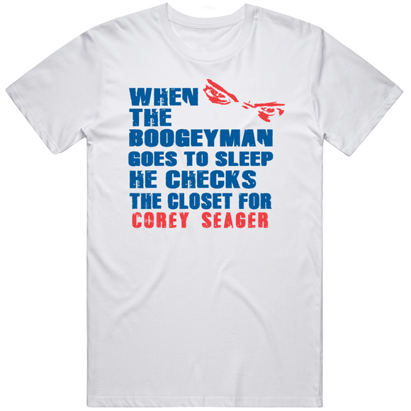 Corey Seager Boogeyman Los Angeles Baseball Fan V2 T Shirt