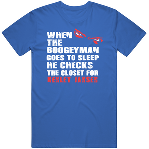 Kenley Jansen Boogeyman Los Angeles Baseball Fan T Shirt