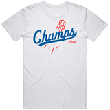 Champs World Champions Los Angeles Baseball Fan T Shirt