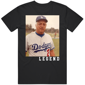 Tommy Lasorda Legendary Manager Los Angeles Baseball Fan T Shirt