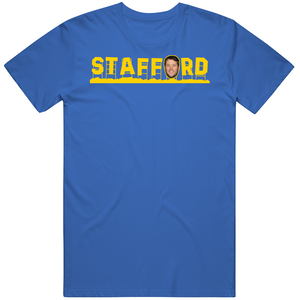 Matthew Stafford Hollywood Sign La Football Fan V2 T Shirt