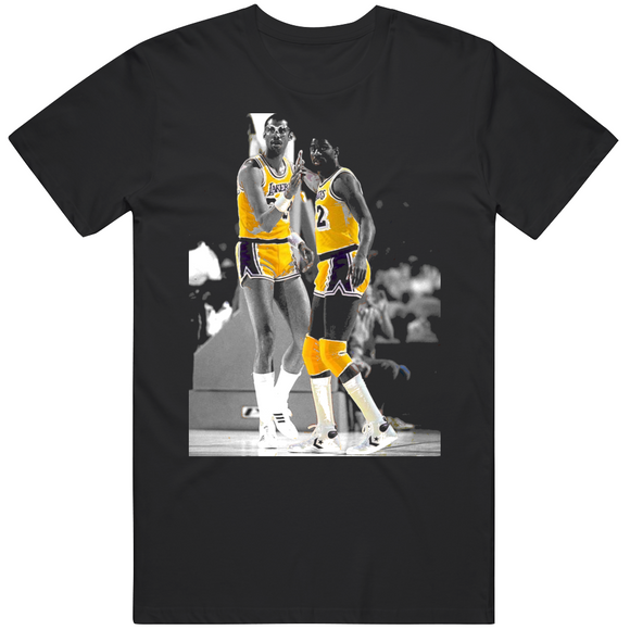 Alstyle Kareem Abdul Jabbar Basketball Caricature T Shirt