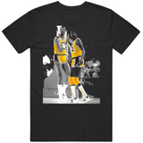 Showtime Lake Show Magic Johnson Kareem Abdul Jabbar Legends Basketball Fan T Shirt