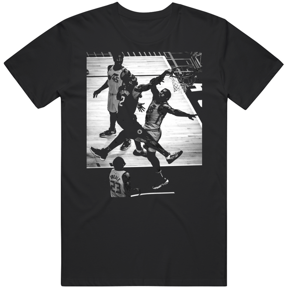 Kawhi Leonard Dunk Over Favors Album Parody Los Angeles Basketball Fan v2 T Shirt
