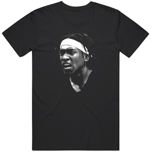 Terance Mann Big Face Silhouette Los Angeles Basketball Fan  T Shirt