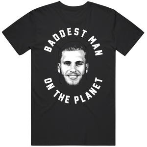 Cooper Kupp Baddest Man on The Planet  Los Angeles Football Fan  T Shirt