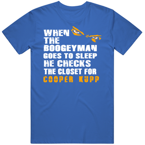 Cooper Kupp Boogeyman Los Angeles Football Fan T Shirt