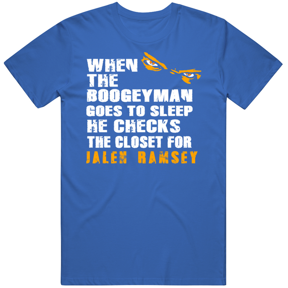 Jalen Ramsey Boogeyman Los Angeles Football Fan T Shirt