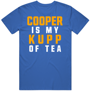 Cooper Kupp Cup Of Tea Los Angeles Football Fan T Shirt