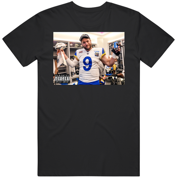 Matthew Stafford Album Cover Parody LA Football Fan T Shirt