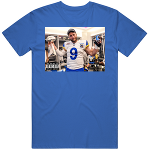 Matthew Stafford Album Cover Parody LA Football Fan v2 T Shirt