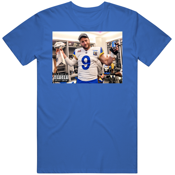 Matthew Stafford Album Cover Parody LA Football Fan v2 T Shirt