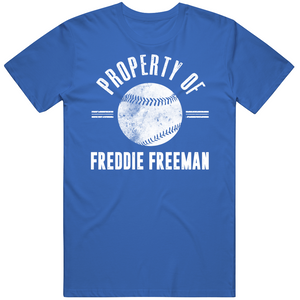 Freddie Freeman Property Of Los Angeles Baseball Fan T Shirt
