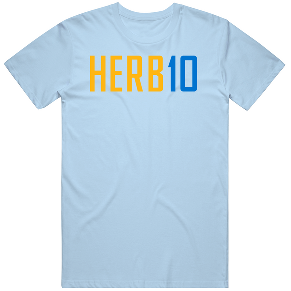 Justin Herbert Herb10 Los Angeles Football Fan T Shirt