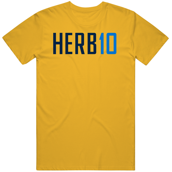 Justin Herbert Herb10 Los Angeles Football Fan V2 T Shirt