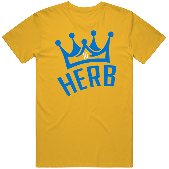 Justin Herbert King Herb Los Angeles Football Fan V2 T Shirt