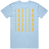 Austin Ekeler X5 Los Angeles Football Fan T Shirt