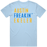 Austin Ekeler Freakin Los Angeles Football Fan T Shirt