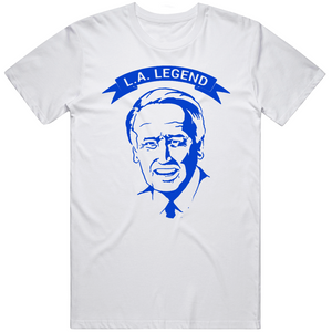 Vin Scully Tribute LA The Voice Baseball Fan T Shirt