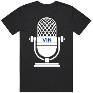 Vin Scully Tribute Patch LA The Voice Los Angeles Baseball V2 T Shirt