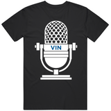 Vin Scully Tribute Patch LA The Voice Los Angeles Baseball V2 T Shirt