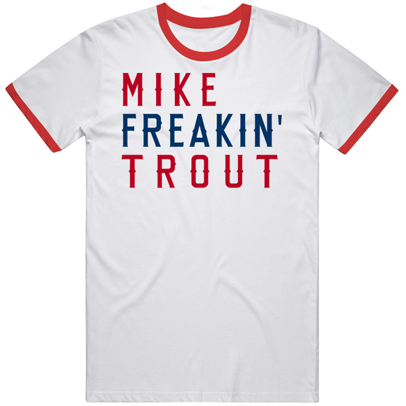 Mike Trout Freakin Los Angeles California Baseball Fan V3 T Shirt