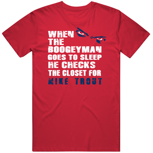 Mike Trout Boogeyman Los Angeles California Baseball Fan T Shirt