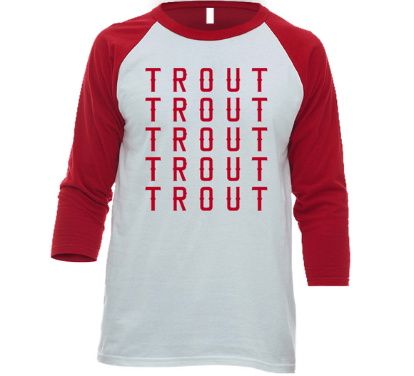 Mike Trout X5 Trout Los Angeles California Baseball Fan V5 T Shirt