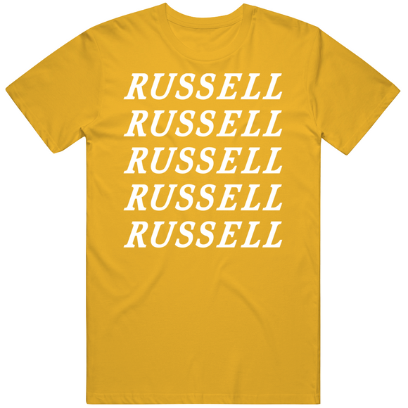 D'Angelo Russell X5 Los Angeles Basketball Fan T Shirt