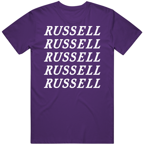 D'Angelo Russell X5 Los Angeles Basketball Fan V2 T Shirt