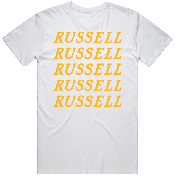 D'Angelo Russell X5 Los Angeles Basketball Fan V3 T Shirt