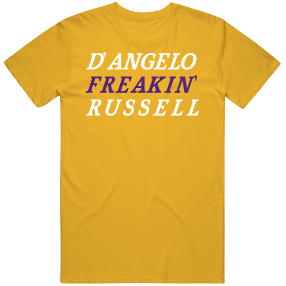 D'Angelo Russell Freakin Los Angeles Basketball Fan T Shirt