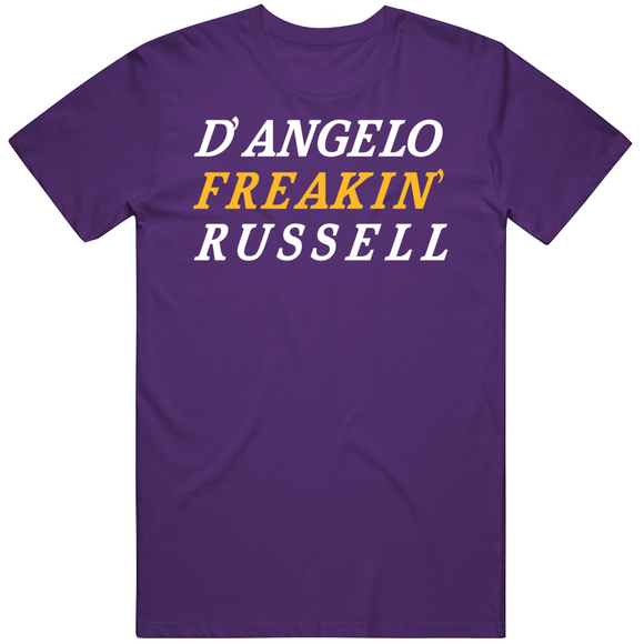 D'Angelo Russell Freakin Los Angeles Basketball Fan V2 T Shirt
