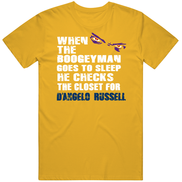 D'Angelo Russell Boogeyman Los Angeles Basketball Fan T Shirt