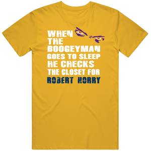Robert Horry Boogeyman Los Angeles Basketball Fan T Shirt