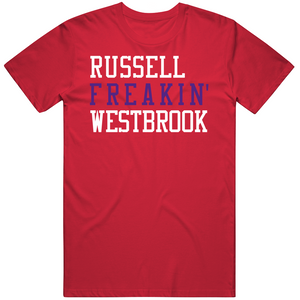 Russell Westbrook Freakin Los Angeles Basketball Fan T Shirt