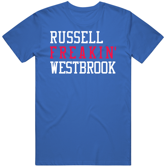 Russell Westbrook Freakin Los Angeles Basketball Fan V2 T Shirt