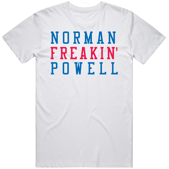 Norman Powell Freakin Los Angeles Basketball Fan V3 T Shirt