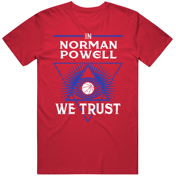 Norman Powell We Trust Los Angeles Basketball Fan T Shirt