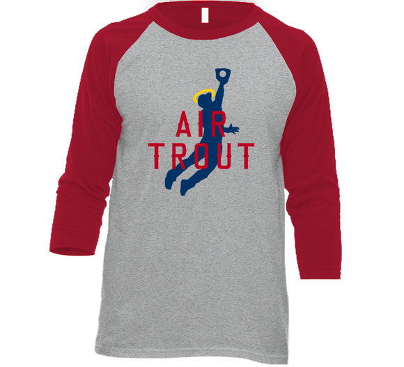 Mike Trout Air Los Angeles California Baseball Fan V3 T Shirt