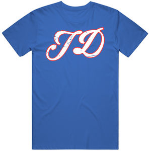 JD Martinez JD Los Angeles Baseball Fan Distressed T Shirt