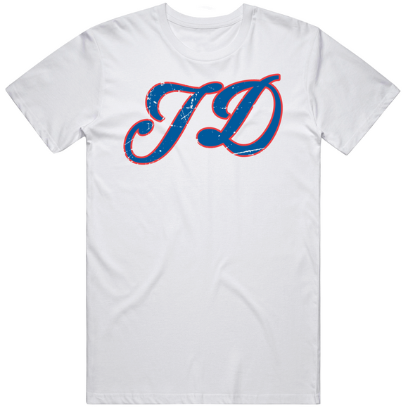 JD Martinez JD Los Angeles Baseball Fan Distressed T Shirt