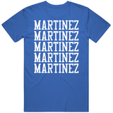 JD Martinez X5 Los Angeles Baseball Fan T Shirt