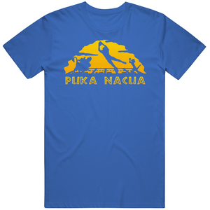 Puka Nacua Lion King Parody Los Angeles Football Fan T Shirt