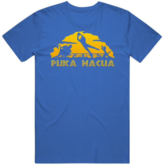Puka Nacua Lion King Parody Los Angeles Football Fan T Shirt