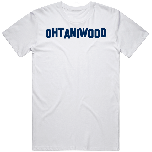 Shohei Ohtani LA Fan Ohtaniwood LA Baseball Fan T Shirt