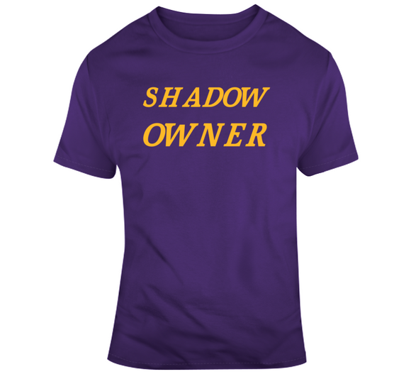 Shawdow Owner La Basketball Fan T Shirt