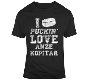 Anze Kopitar I Love Los Angeles Hockey T Shirt